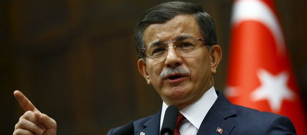 Ahmet Davutoglu, el primer ministro de Turquía - Sputnik Mundo