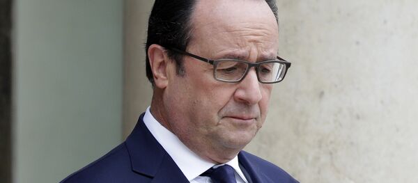 François Hollande, presidente de Francia - Sputnik Mundo
