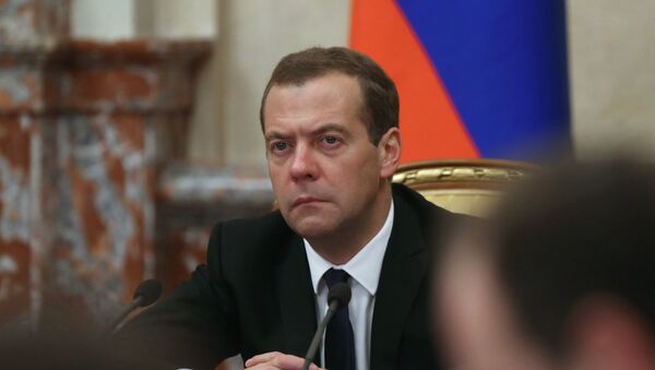 Dmitri Medvédev, primer ministro de Rusia - Sputnik Mundo