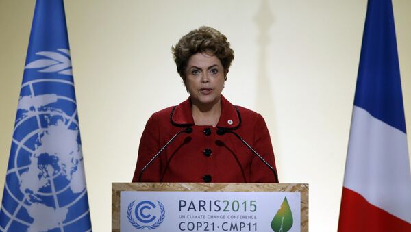 Dilma Rousseff, presidenta de la República de Brasil - Sputnik Mundo