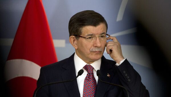 Ahmet Davutoglu, primer ministro de Turquía - Sputnik Mundo