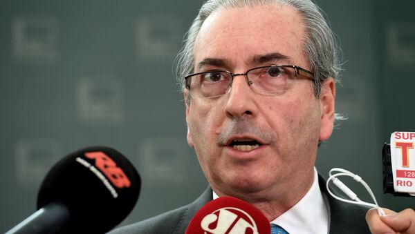 Eduardo Cunha, presidente del Congreso de los Diputados de Brasil - Sputnik Mundo