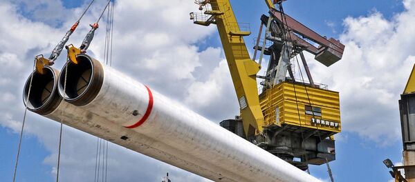 Tuberías para el gasoducto Turk Stream - Sputnik Mundo