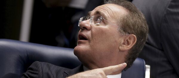 Presidente del Senado de Brasil, Renan Calheiros - Sputnik Mundo