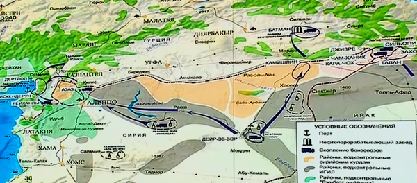 Las rutas por las que el petróleo llega a Turquía (esquema) - Sputnik Mundo