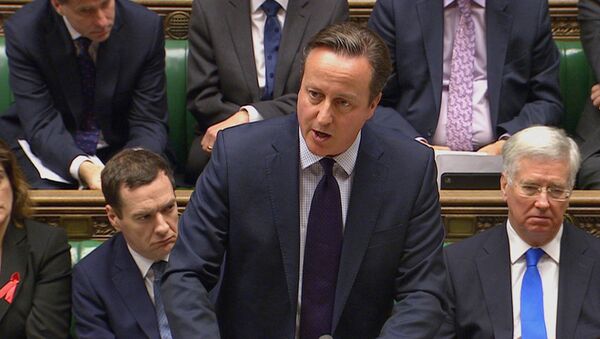 David Cameron, primer ministro de Reino Unido - Sputnik Mundo