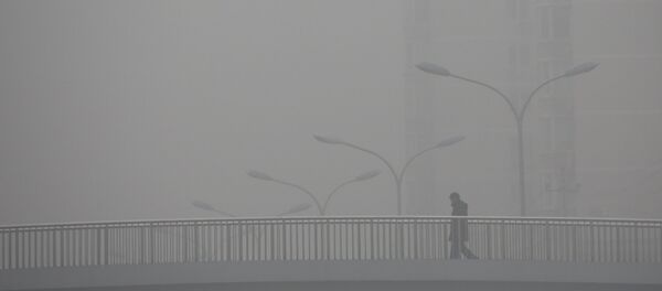 Contaminación atmosférica en Pekín - Sputnik Mundo