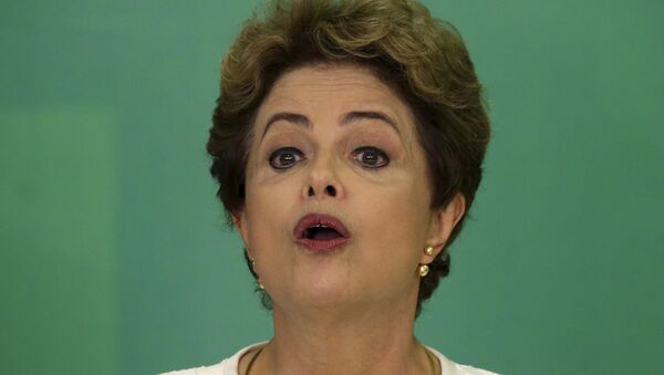 Dilma Rousseff, presidenta de Brasil - Sputnik Mundo