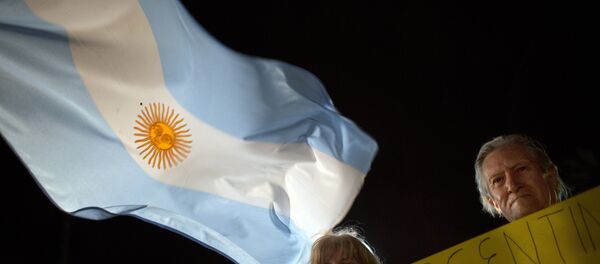 Protestas por la muerte de Alberto Nisman en Buenos Aires, Argentina - Sputnik Mundo