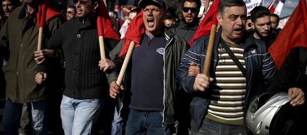 Situación en Atenas - Sputnik Mundo