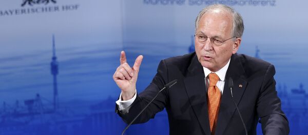 Wolfgang Ischinger, presidente del 'Grupo de sabios' de la OSCE - Sputnik Mundo