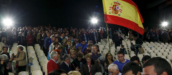 Los partidarios de Mariano Rajoy en Málaga - Sputnik Mundo