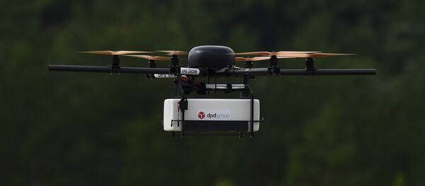 Un dron (archivo) - Sputnik Mundo