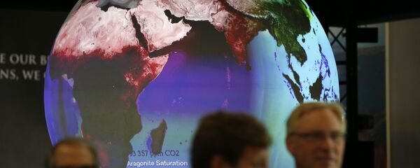Stand en la Cumbre sobre Cambio Climático - Sputnik Mundo