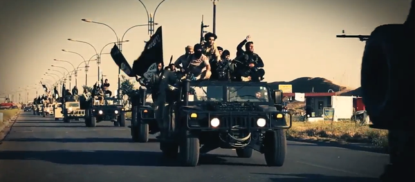 Terroristas yihadistas del grupo Daesh - Sputnik Mundo