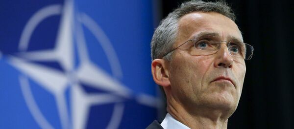 NATO Secretary-General Stoltenberg holds a news conference during a meeting of the NATO foreign affairs ministers at the Alliance headquarters in Brussels - Sputnik Mundo