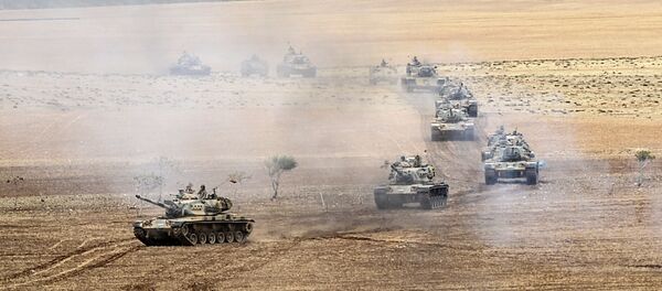 Tanques del Ejército turco (Archivo) - Sputnik Mundo