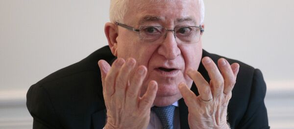Fuad Masum, el presidente de Irak Fuad Masum, el presidente de Irak - Sputnik Mundo