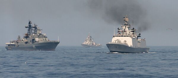 Las maniobras ruso-indias Indra-2014 - Sputnik Mundo