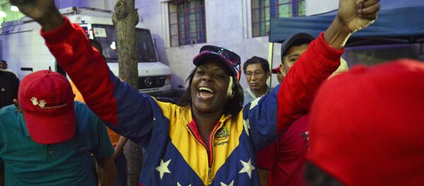 Seguidores del actual presidente de Venezuela, Nicolás Maduro - Sputnik Mundo