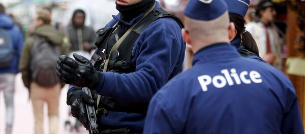 Policía belga - Sputnik Mundo
