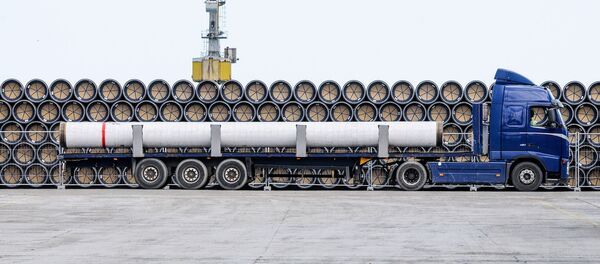 Tuberías para el gasoducto Turk Stream - Sputnik Mundo