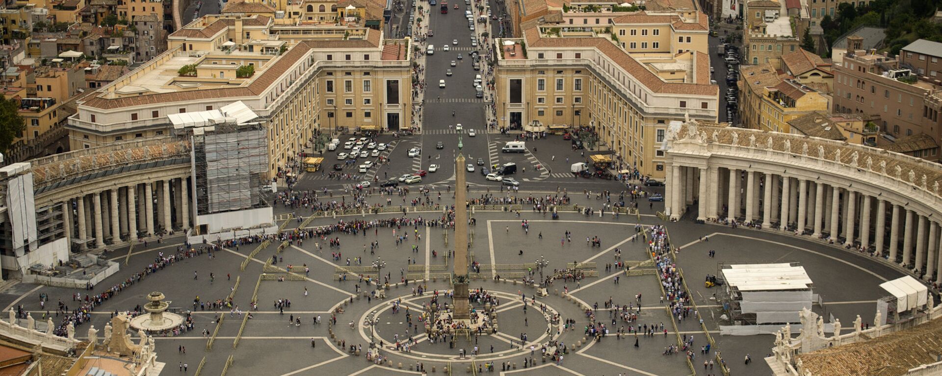 La Plaza de San Pedro, Vaticano - Sputnik Mundo, 1920, 21.06.2021