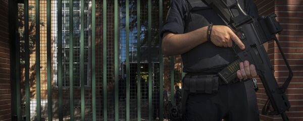 Policía nacional de España - Sputnik Mundo