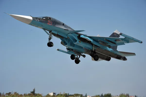 El Su-34 y el Su-35, un orgullo de las Fuerzas Armadas rusas El Su-34 y el Su-35, un orgullo de las Fuerzas Armadas rusas - Sputnik Mundo