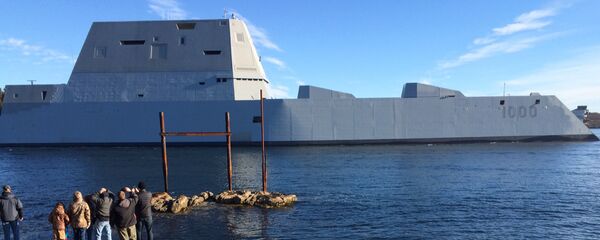 USS Zumwalt, el desctructor de EEUU - Sputnik Mundo