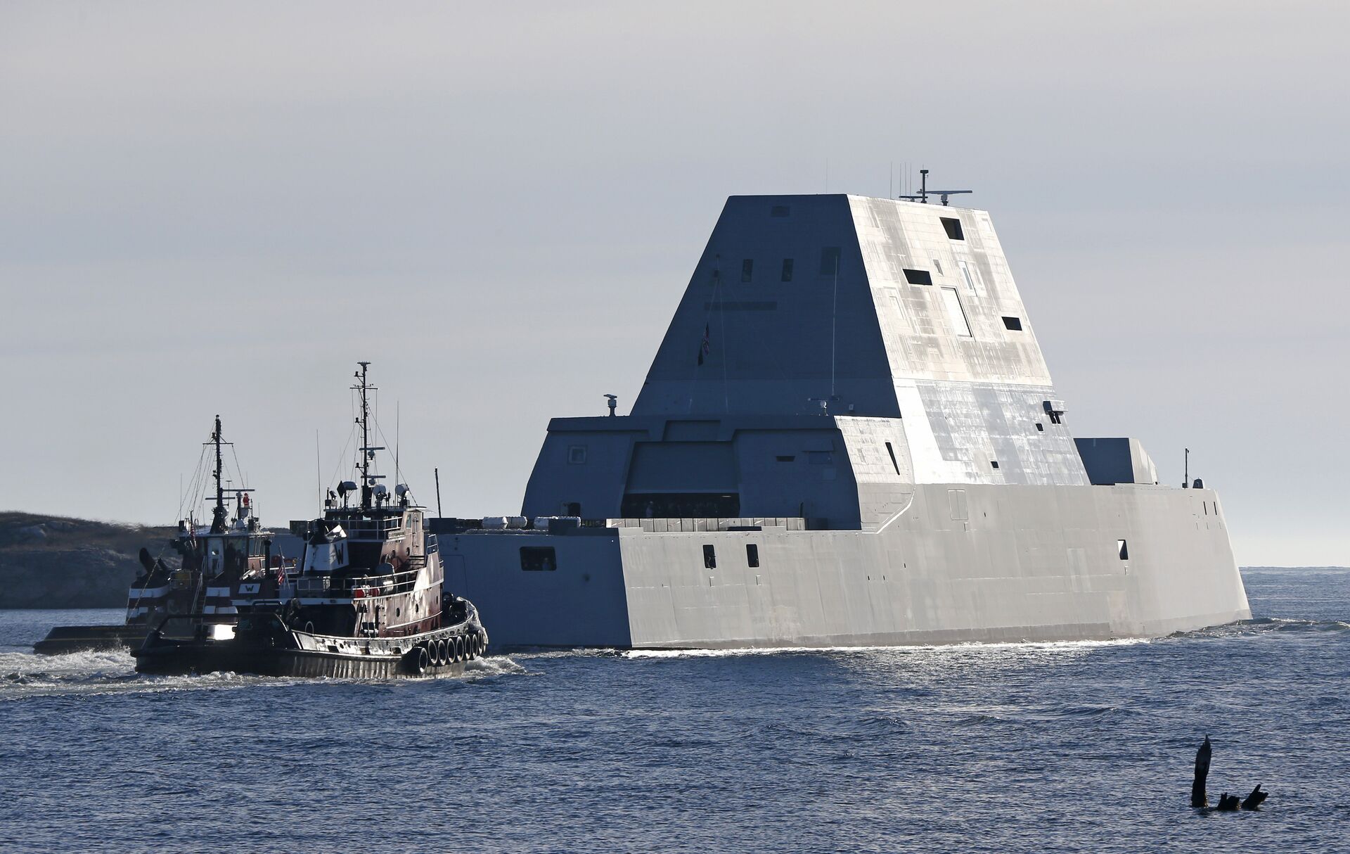 Destructor estadounidense de la clase Zumwalt - Sputnik Mundo, 1920, 11.02.2021