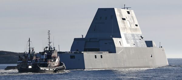 Destructor estadounidense de la clase Zumwalt - Sputnik Mundo
