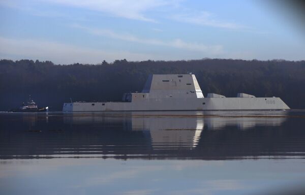USS Zumwalt, el destructor furtivo de la Armada de EEUU USS Zumwalt, el destructor furtivo de la Armada de EEUU - Sputnik Mundo