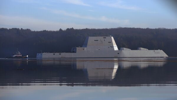 El destructor USS Zumwalt - Sputnik Mundo