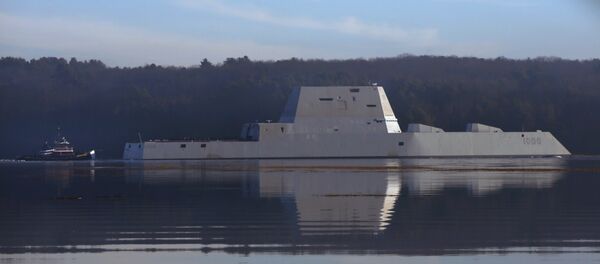 El destructor USS Zumwalt El destructor USS Zumwalt - Sputnik Mundo