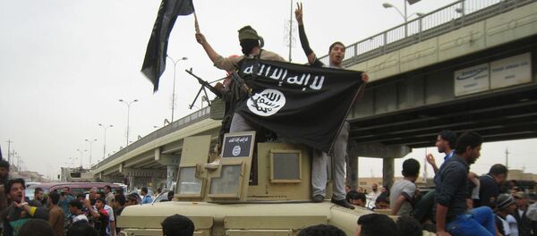 Bandera de Daesh (archivo) - Sputnik Mundo