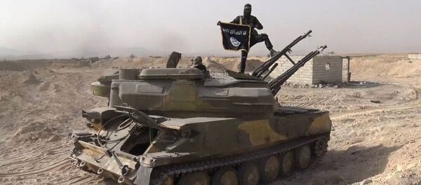 El integrante de Daesh en Siria - Sputnik Mundo