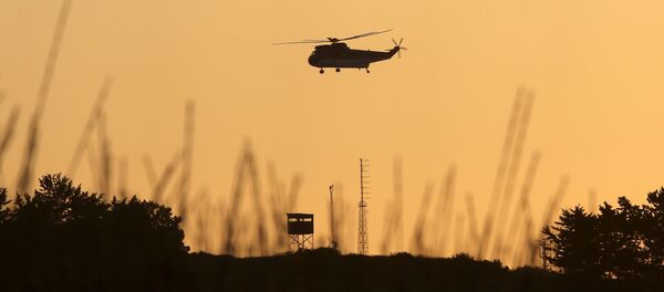 Un helicóptero Un helicóptero - Sputnik Mundo