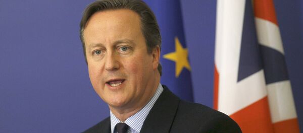 David Cameron, primer ministro de Reino Unido - Sputnik Mundo