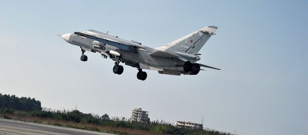 Bombardero ruso Su-24 (Archivo) Bombardero ruso Su-24 (Archivo) - Sputnik Mundo