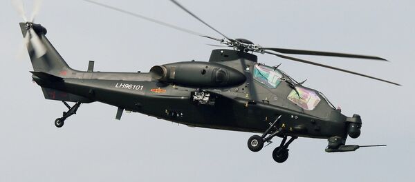 Helicóptero chino Z-10 - Sputnik Mundo