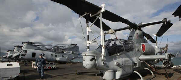 Helicópteros estadounidenses (Archivo) - Sputnik Mundo