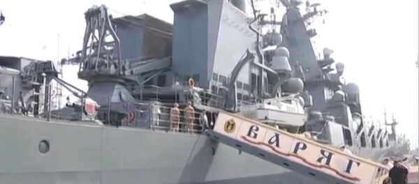 Buques de guerra rusos atracan en la bahía de Bengala - Sputnik Mundo