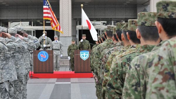 Ejercicios militares conjuntos de EEUU y Japón (archivo) - Sputnik Mundo