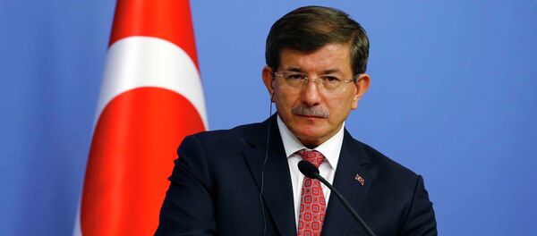 Ahmet Davutoglu, primer ministro de Turquía - Sputnik Mundo