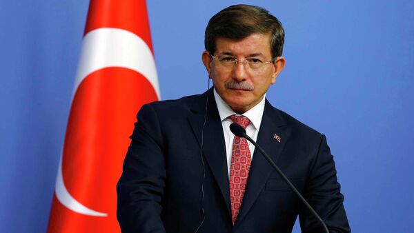 Ahmet Davutoglu, primer ministro de Turquía - Sputnik Mundo