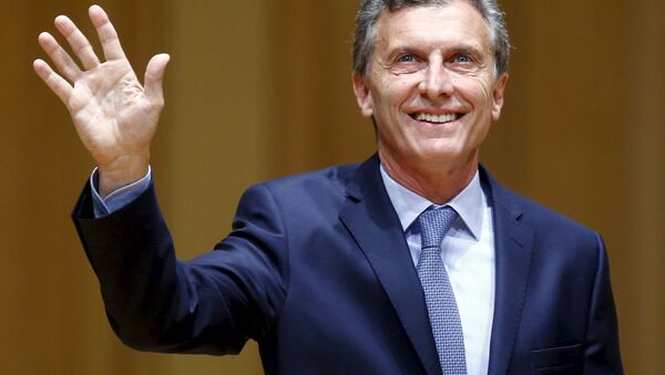 Mauricio Macri, presidente de Argentina - Sputnik Mundo