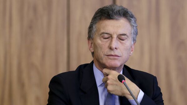 Mauricio Macri, presidente de Argentina - Sputnik Mundo