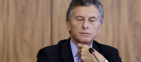 Mauricio Macri, presidente de Argentina Mauricio Macri, presidente de Argentina - Sputnik Mundo