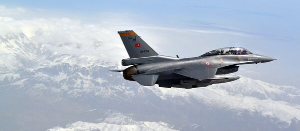 Caza de la Fuerza Aérea de Turquía - Sputnik Mundo
